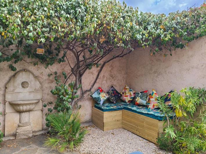 Location de vacances pour 8 personnes, avec terrasse et vue dans Plage de La Fossette - 4