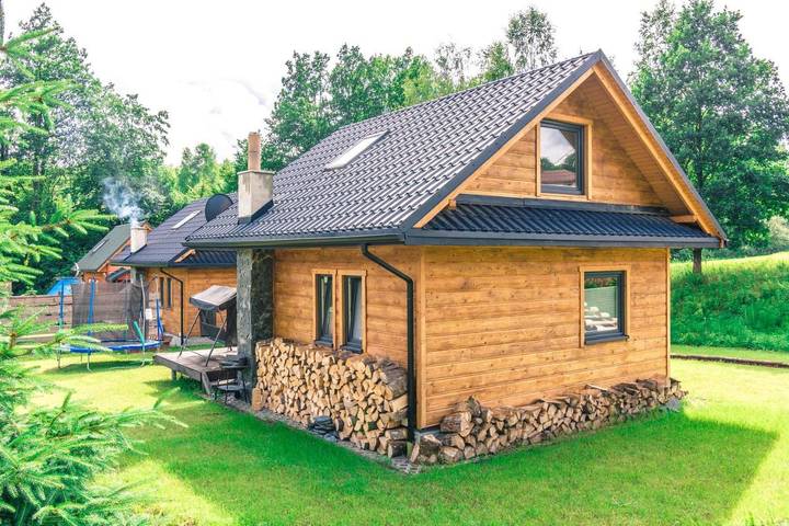 Domek letniskowy dla 6 osób, z Taras i Ogród oraz Widok w Uherce Mineralne