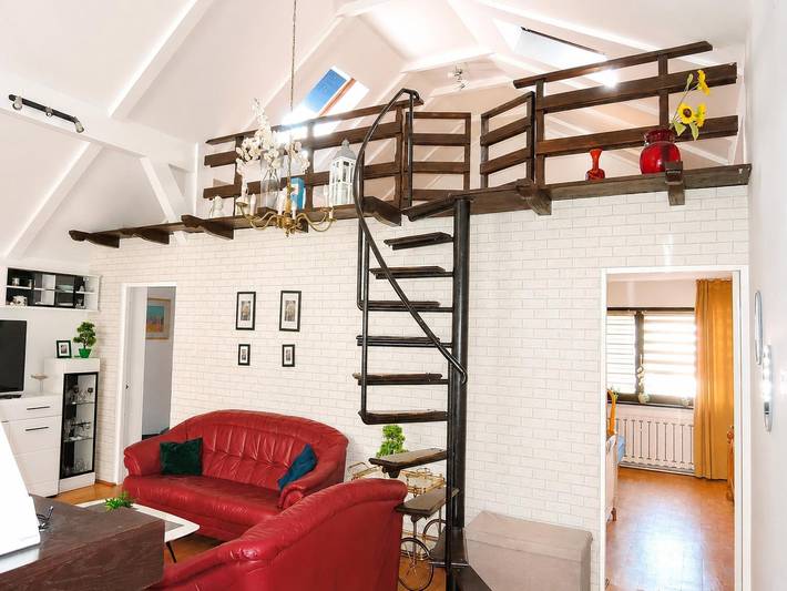 Ferienhaus für 4 Personen, mit Balkon