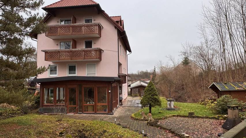 Hotel für 2 Personen, mit Balkon und Balkon/Terrasse sowie Terrasse und Garten in Bad Staffelstein