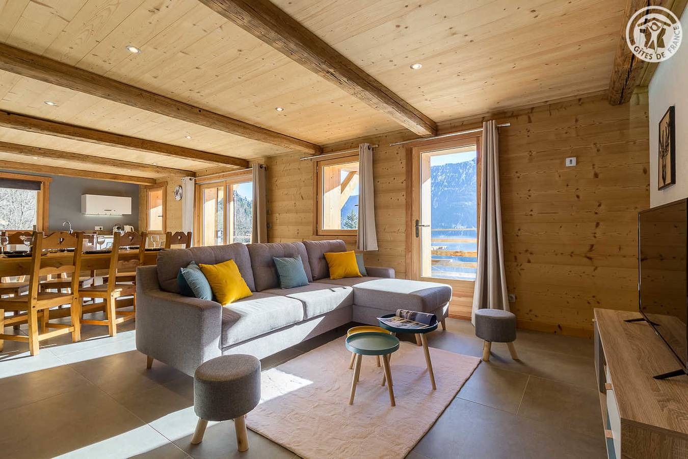 Chalet pour 6 Personnes dans Queige, Massif du Mont-Blanc