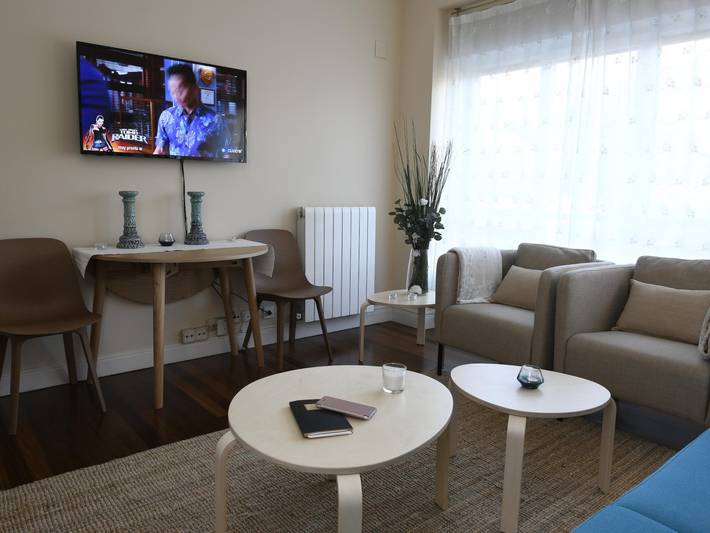 Appartement de vacances entier, Sur le fleuve Bilbao, vues exceptionnelles in Spa-Balneario Jardines de Albia (Bilbao), Bilbao