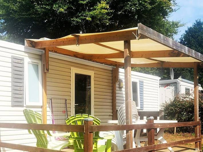 Camping Les Cerisiers - Mobilheim 6 personen - Primo duo in Guillac, Pontivy und Umgebung