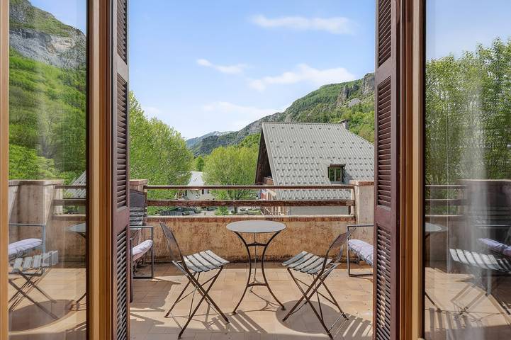 Appartement de vacances pour 6 personnes, avec jardin