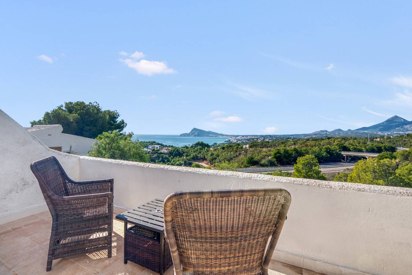 Casa Vacacional 'Oceanview House' con Vista al Mar, Wi-Fi y Aire Acondicionado in Altea Hills, Altea