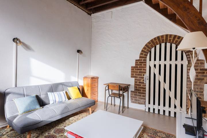 Holiday Home “La Maison Blanche” with Private Terrace and Wi-Fi in Nazelles-Négron, Tours region