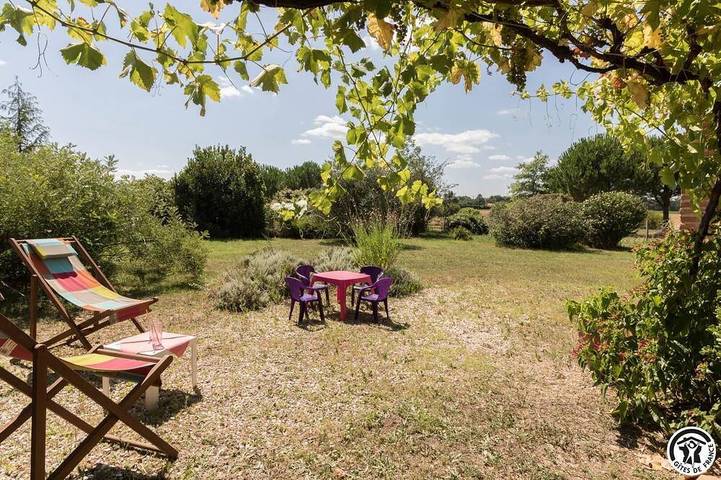 Gîte pour 5 personnes, avec jardin à Villematier