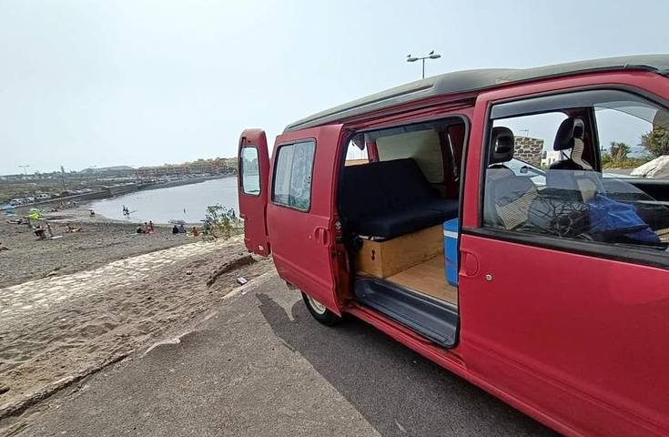 Camping für 2 Personen, mit Ausblick und Garten auf den Kanaren