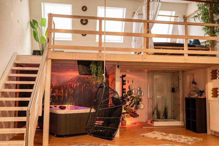 Ferienwohnung für 2 Personen, mit Whirlpool und Sauna