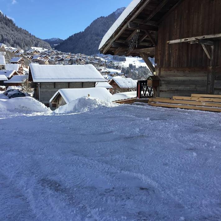 Hütte für 6 Personen, mit Balkon in Châtel - 2