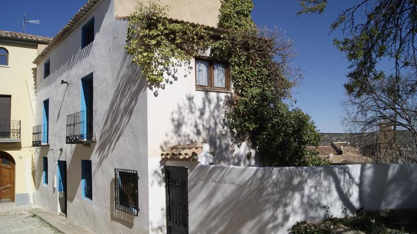 Casa de vacaciones para 7 personas, con Terraza además de Jardín y Vistas en Letur