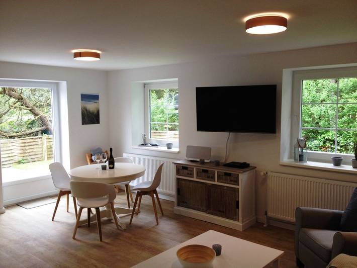 Ganze Wohnung, Meeresrauschen, 100qm, 2 Schlafzimmer für bis zu 4 Personen in Westerland, Sylt (Gemeinde)