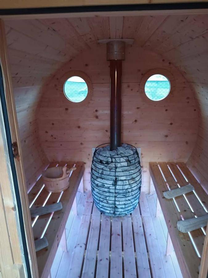 Camping für 5 Personen, mit Terrasse und Whirlpool sowie Garten und Sauna in den Masuren - 4