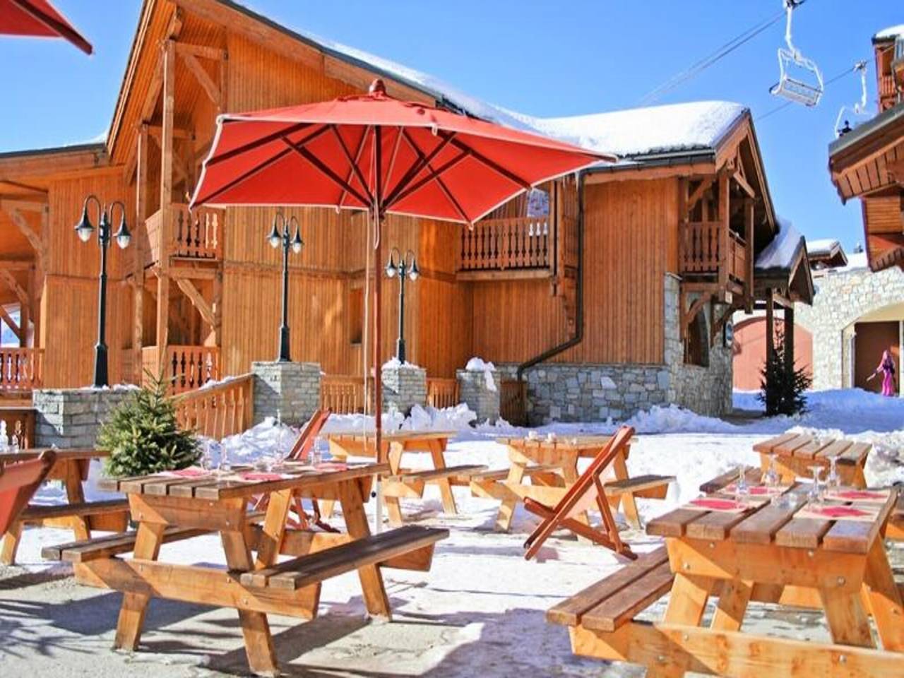 Geheel appartement, Appartement in Val Thorens met spa en zwembad in Val Thorens, Massif de la Vanoise