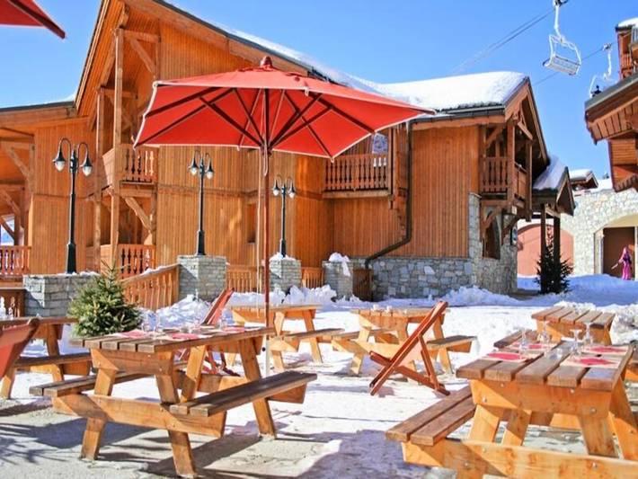 Chalet pour 4 personnes, avec balcon et sauna, animaux acceptés à Val Thorens - 3
