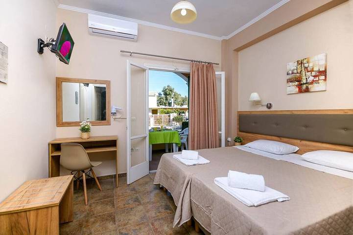 B&b voor 2 personen, met tuin op Corfu