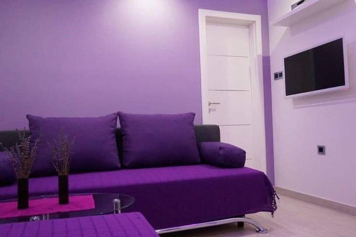 Ganze Wohnung, Moderne Studio A4 für 2-3 Personen mit 2 Swimmingpools in Pag Stadt, Pag