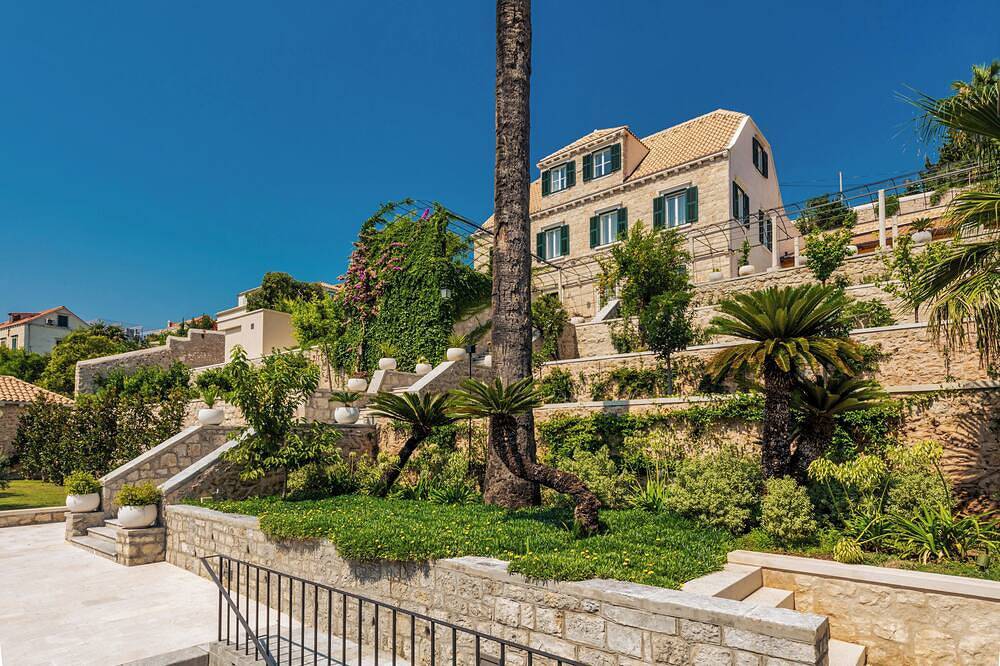 Villa Rossetta with a Pool and Large Garden in Downtown Dubrovnik in Dubrovnik, Grad Dubrovnik