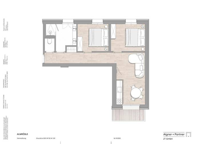 Maison d’hôte pour 4 personnes, avec Balcon ainsi que Sauna et Vue à Lech - 3
