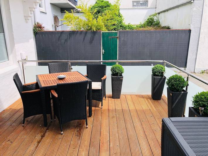 Ferienwohnung für 4 Personen, mit Terrasse, mit Haustier in Schleswig