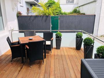 Ferienwohnung für 4 Personen, mit Terrasse, mit Haustier in Schleswig