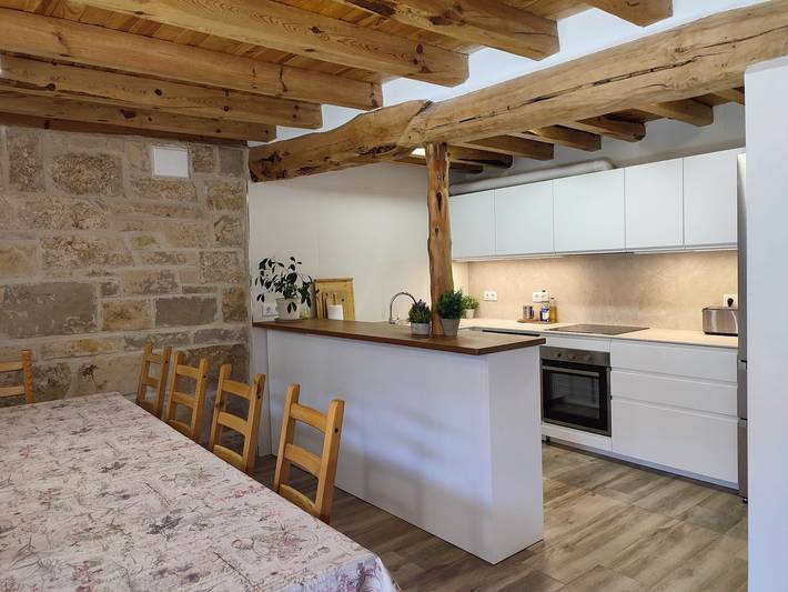 Casa Rural 'El Portal De Castroserna' mit Bergblick, Privatterrasse und Wlan in Prádena, Segovia Provinz