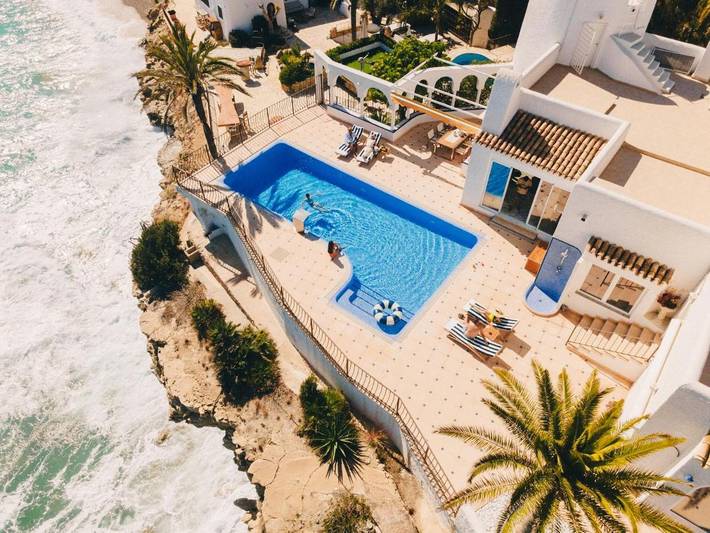 Villa pour 10 personnes, avec Terrasse ainsi que Piscine et Vue à La Vila Joiosa