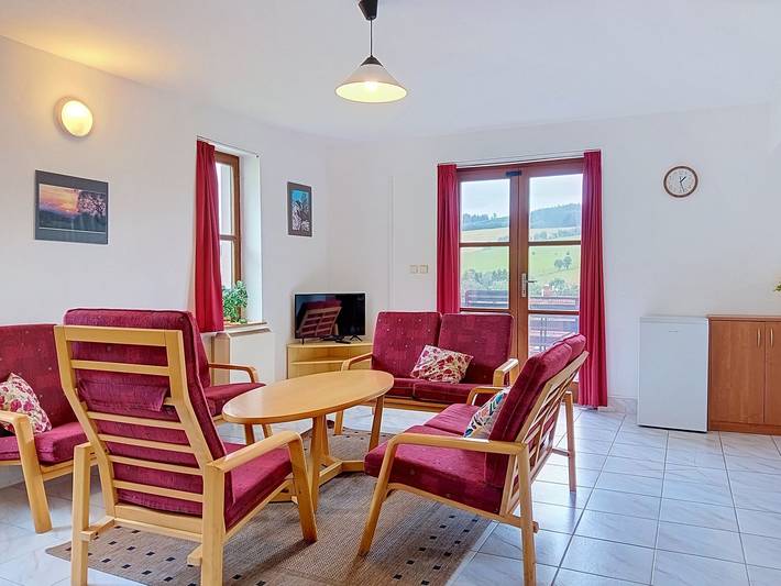 Ferienhaus für 8 Personen, mit Ausblick und Garten sowie Terrasse in Tschechien - 2