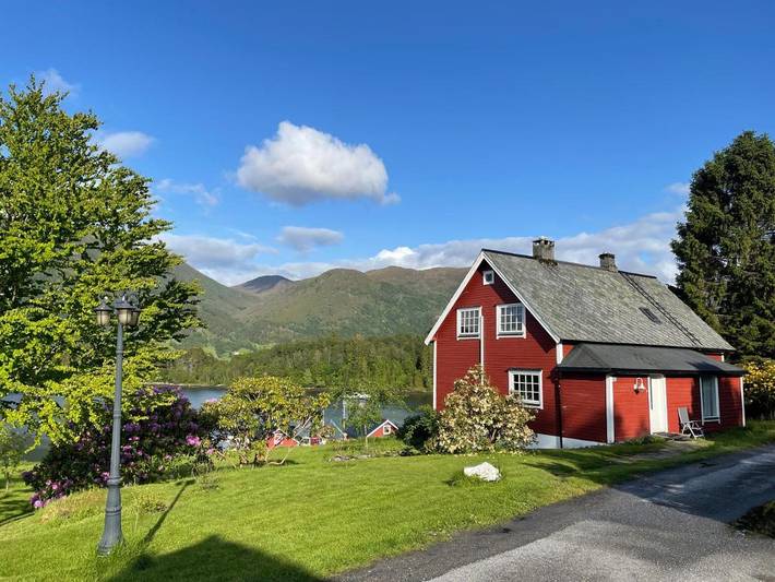 Ferienhaus für 6 Personen, mit Garten und Ausblick in Vanylven