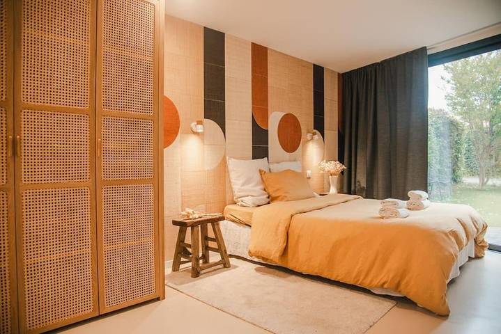 Location de vacances pour 7 personnes, avec terrasse ainsi que jardin et piscine à Angresse - 2