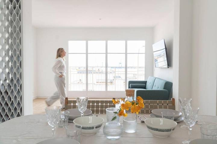 Gîte pour 6 personnes, avec vue et balcon dans el Grau de Castelló - 2