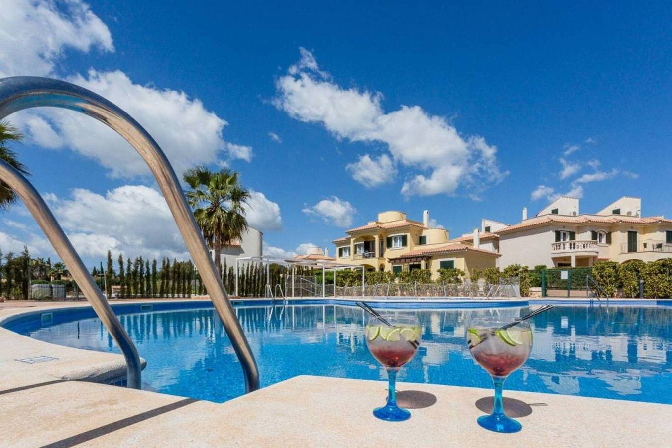 Ferienhaus 'Residenz Club El Paraiso 30' mit Meerblick, Wi-Fi und Klimaanlage in El Paraiso - Sa Rapita, Campos