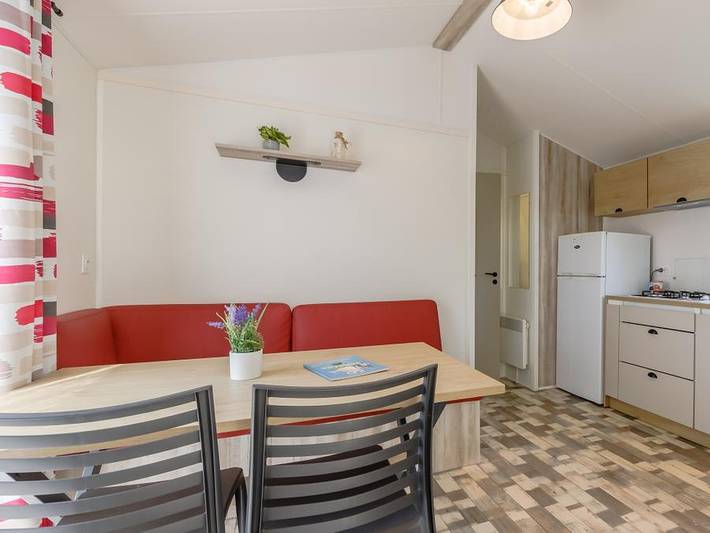 Camping le Bois Joli - Mobilheim 4 personen - Komfort in Bois-de-Céné, Vendée