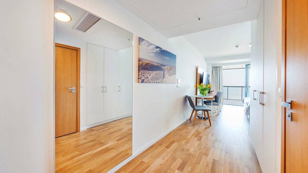 Cały apartament wypoczynkowy, Apartament wakacyjny dla 2 osób z jacuzzi in Kołobrzeg, Baltic Sea Pomerania