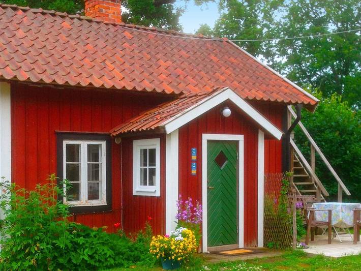 Ferienhaus für 6 Personen, mit Balkon und Terrasse sowie Garten in Södermanland