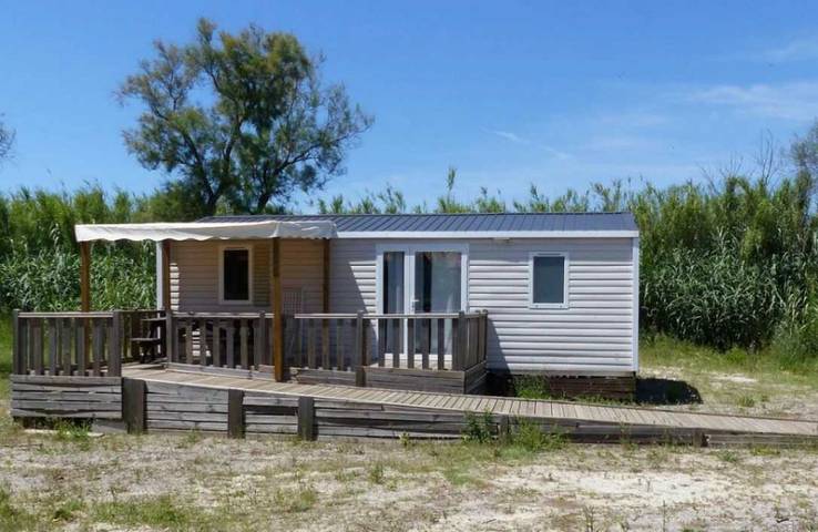 Camping pour 6 personnes, avec bassin pour enfant à Lattes
