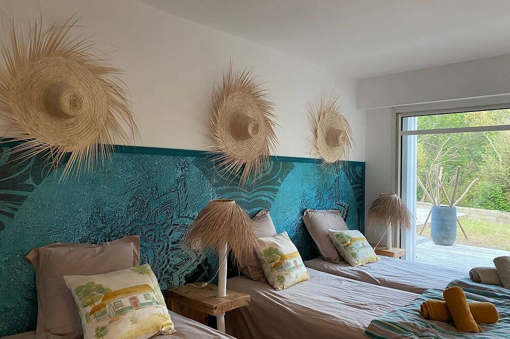 Villa d'exception , golf, proche plage et lac, piscine, salle de gym, jacuzzi in Seignosse Océan, Seignosse