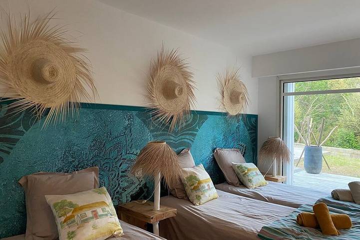 Villa pour 12 personnes, avec jardin et balcon à Seignosse - 4