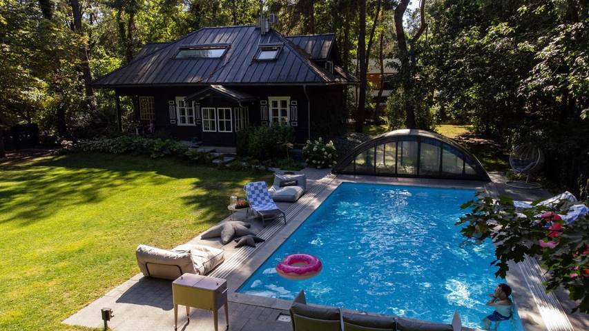 Villa für 4 Personen, mit Garten und Pool sowie Ausblick und Sauna - 1