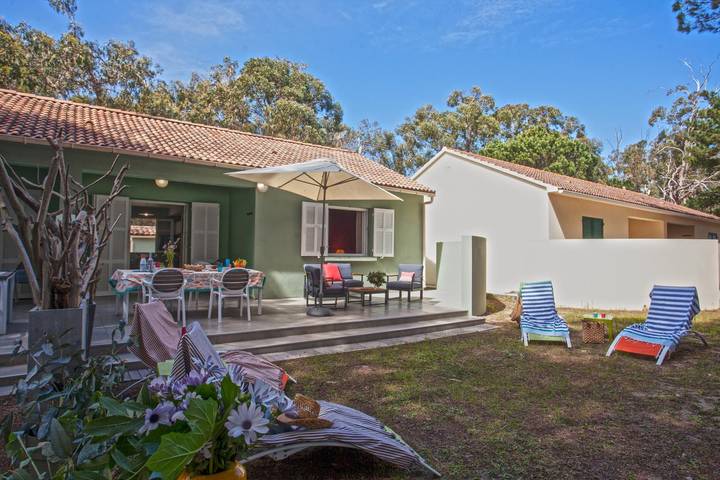 Gîte pour 4 personnes, avec Terrasse ainsi que Jardin et Vue à Sorbo-Ocagnano - 3
