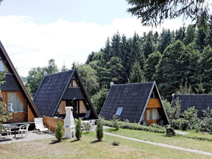 Bungalow für 4 Personen, mit Terrasse und Garten im Bayerischer Wald