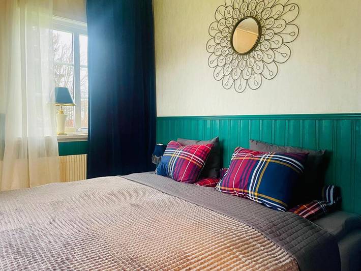 Villa för 4 Personer, med trädgård och utsikt i Mora