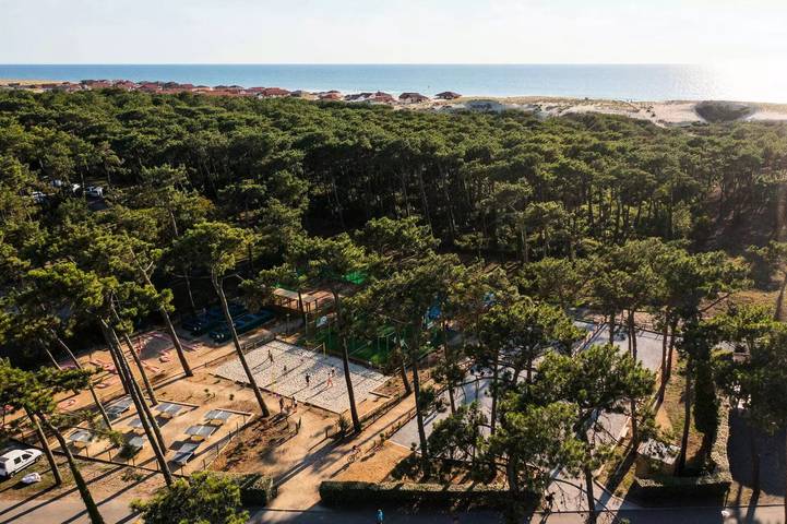 Camping für 4 Personen, mit Pool und Terrasse, mit Haustier in Aquitanien - 2