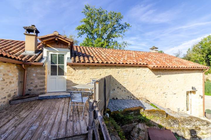 Chambre d’hôte pour 4 personnes, avec jardin