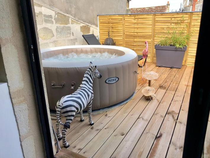 Maison d’hôte pour 2 personnes, avec balcon et jacuzzi à Bordeaux - 3