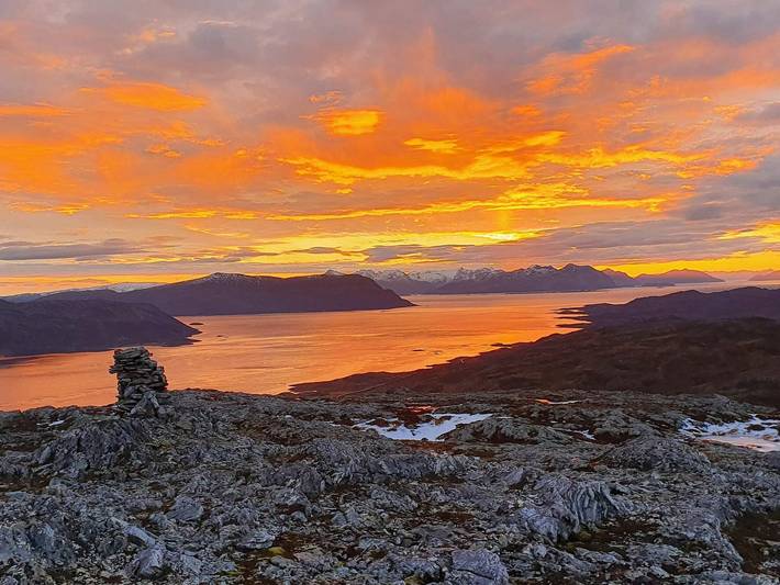 Ferienhaus für 6 Personen, mit Terrasse in Troms - 2