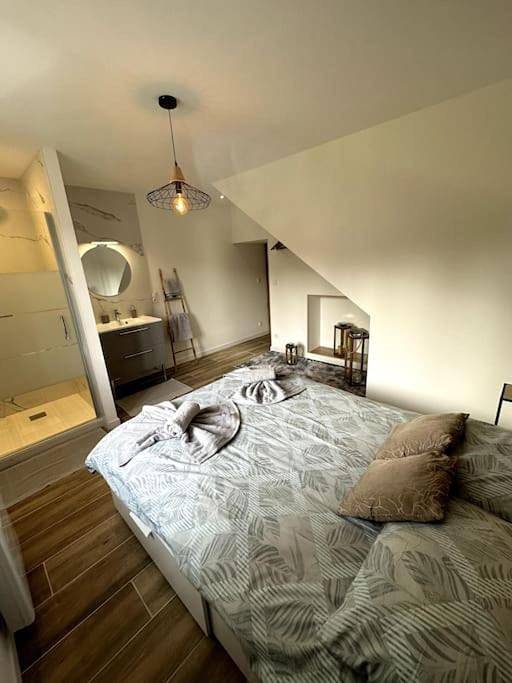 Gîte pour 4 personnes, avec jardin et vue à Bellefontaine (Jura) - 4