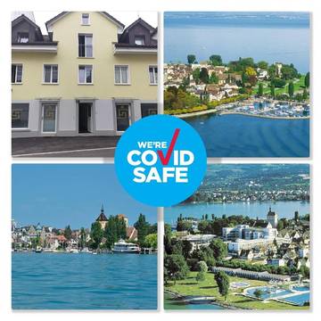 Gîte pour 10 personnes, avec vue et terrasse, animaux acceptés à Arbon