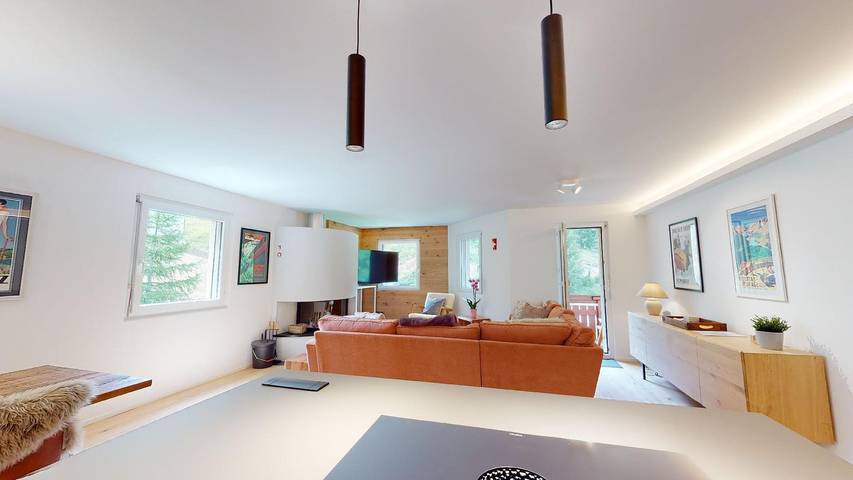 Ferienwohnung für 6 Personen, mit Balkon und Ausblick in St. Moritz - 4