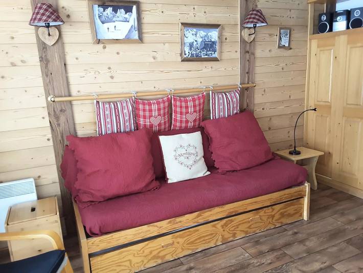 Studio pour 4 personnes, avec balcon et vue - 1